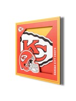 You The Fan Chiefs Logo 12x12 Wall Art