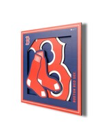 You The Fan Red Sox Logo 12x12 Wall Art