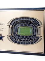 Cowboys 5 Layer Stadium Wall Art