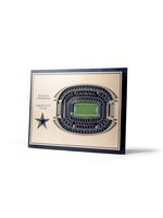 You The Fan Cowboys 5 Layer Stadium Wall Art