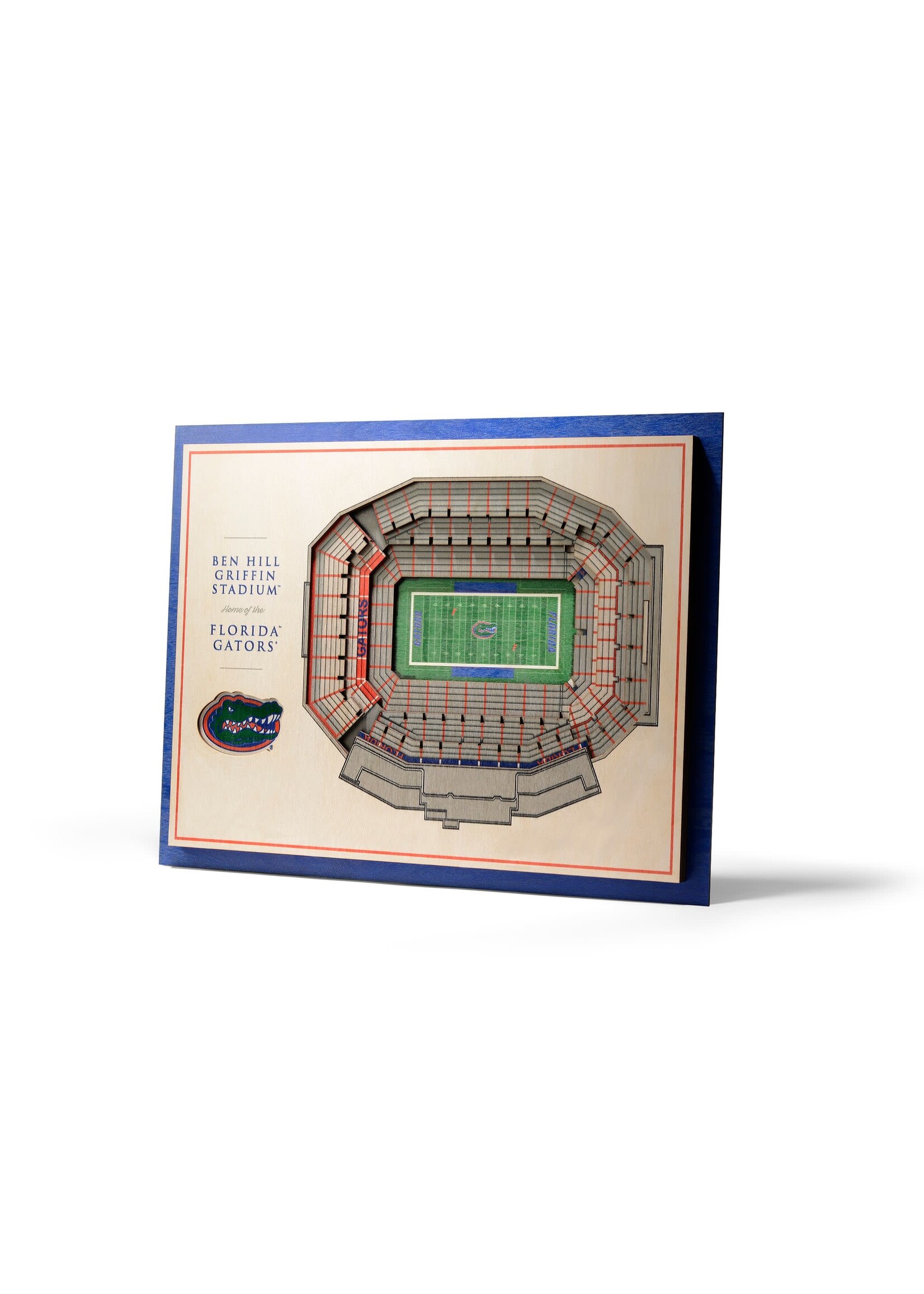 You The Fan Florida 5 Layer Stadium Wall Art
