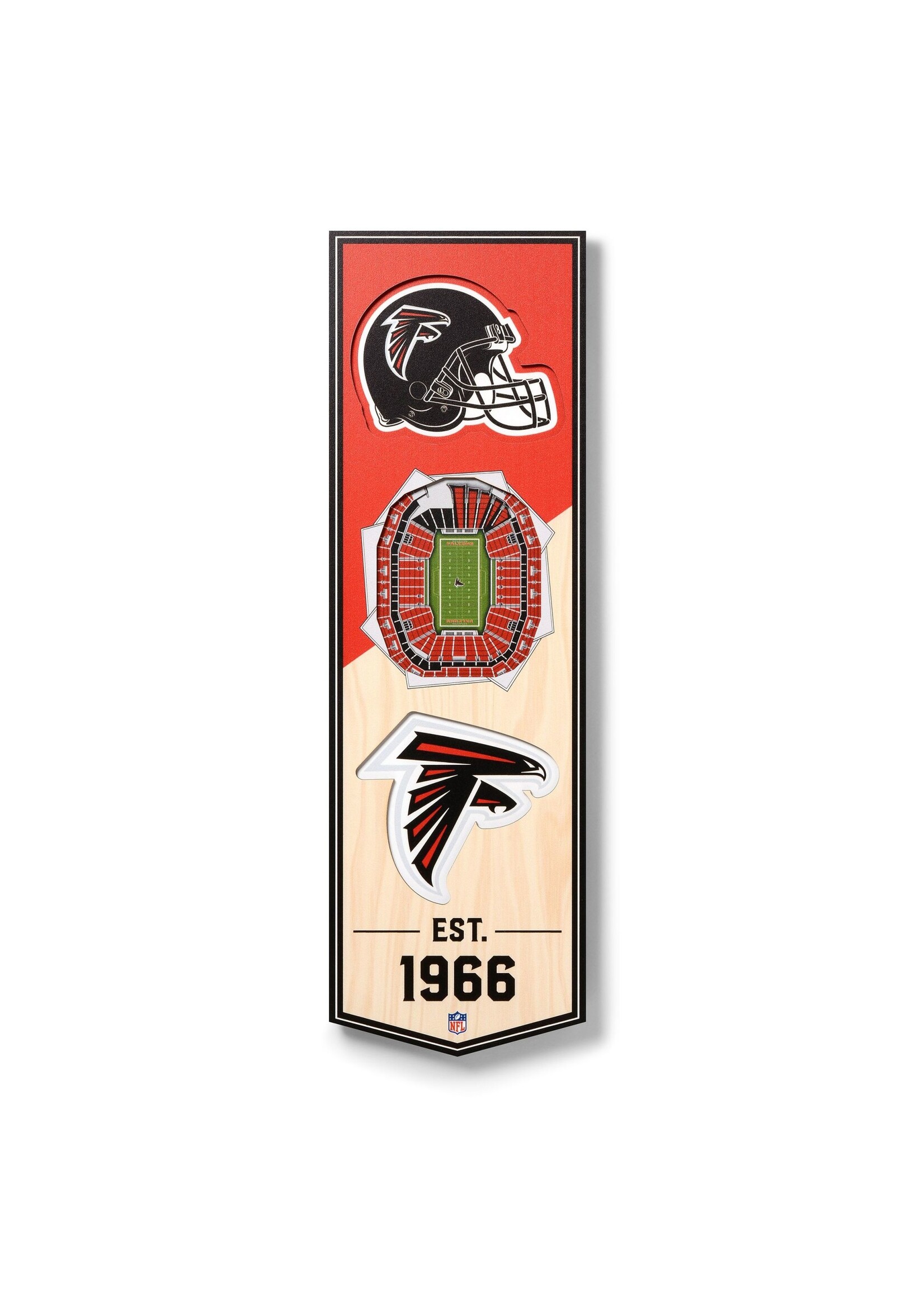 You The Fan Falcons 6x19 Wall Banner
