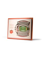 You The Fan Clemson 5 Layer Stadium Wall Art