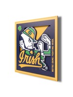 Notre Dame Logo 12x12 Wall Art