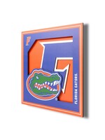 You The Fan Florida Logo 12x12 Wall Art