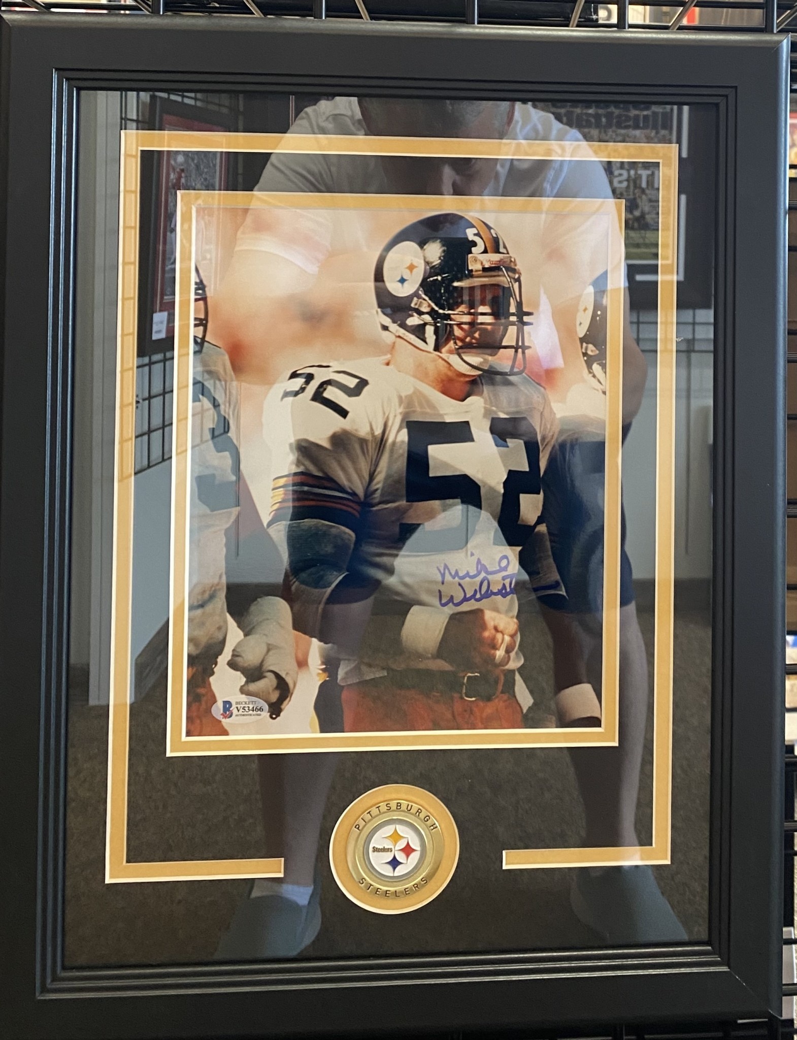 Mike Webster 8x10 - Man Cave Memorabilia