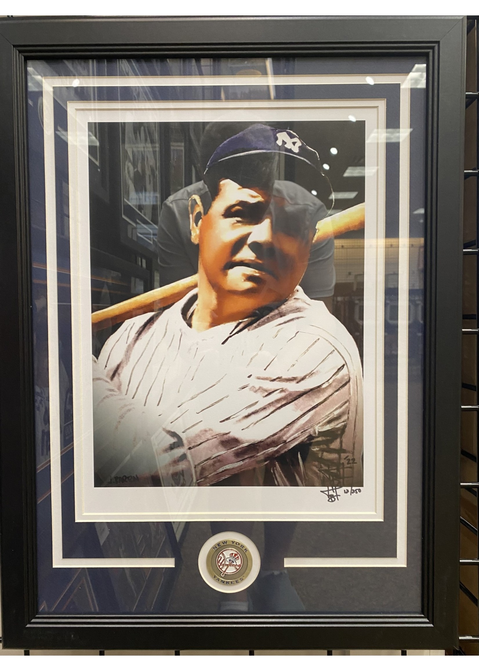 Picture Babe Ruth 12x18