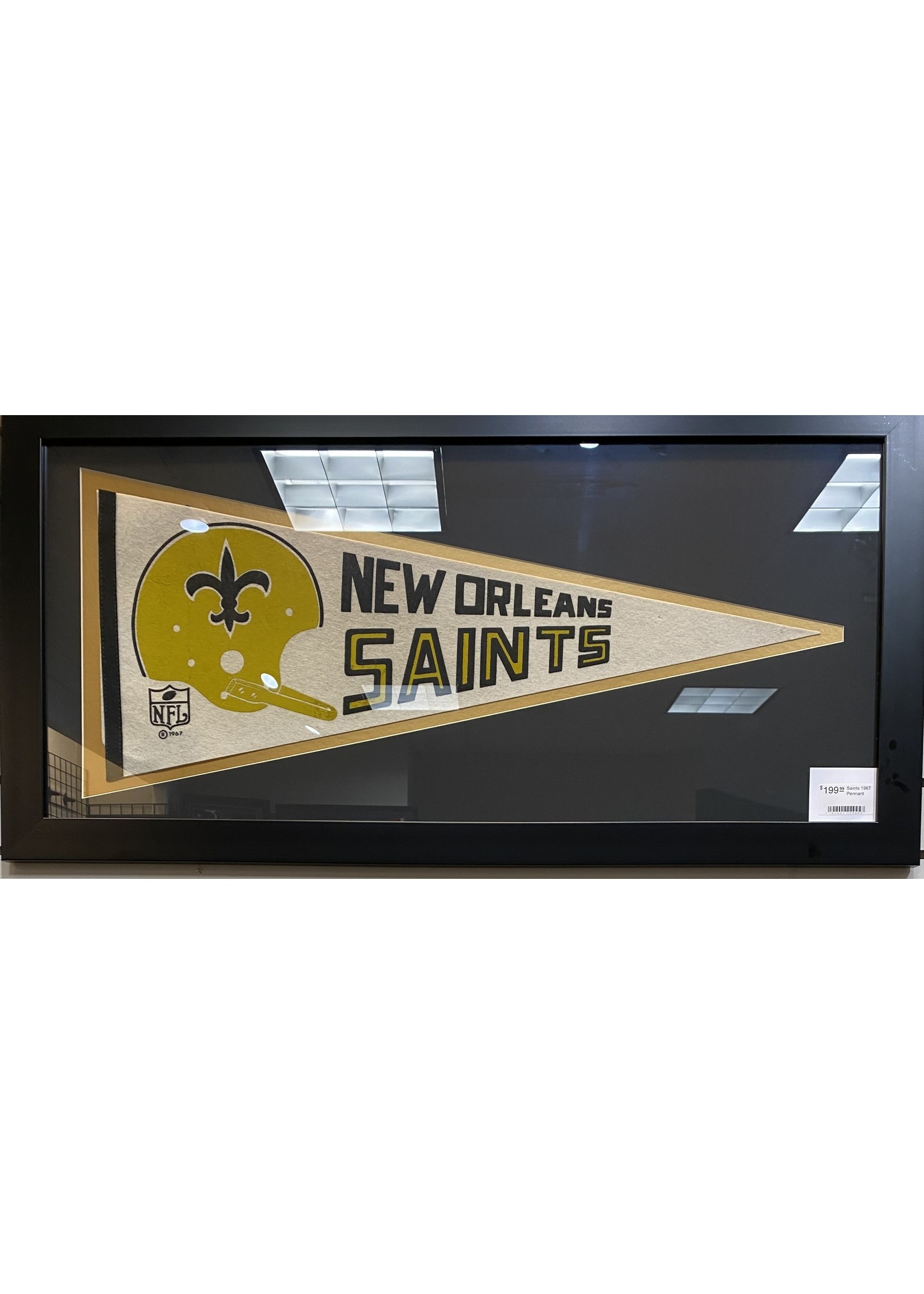 Saints Helmet 1967 Pennant