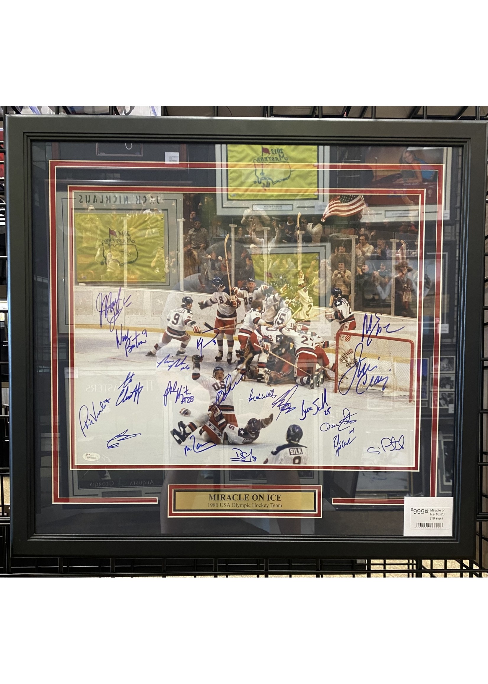 Miracle on Ice 16x20 (19 sigs)