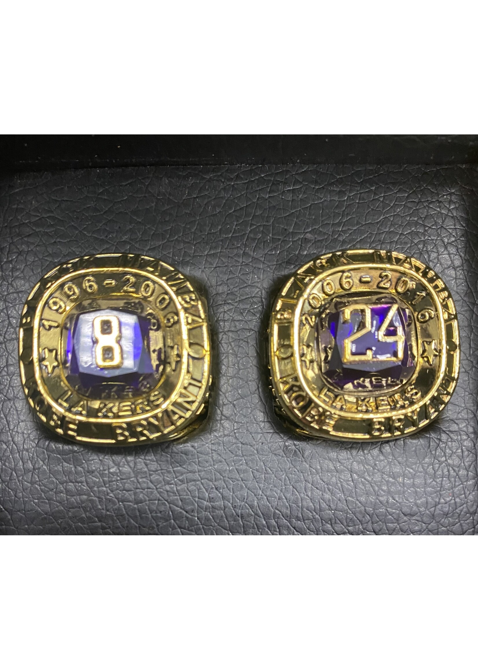 Rings Kobe Bryant 2 Ring Set