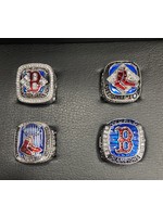 Red Sox 4 Ring Set