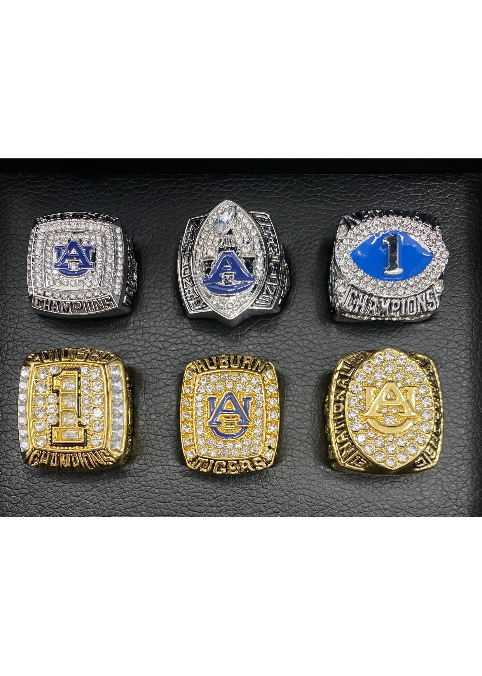 Auburn 6 Ring Set