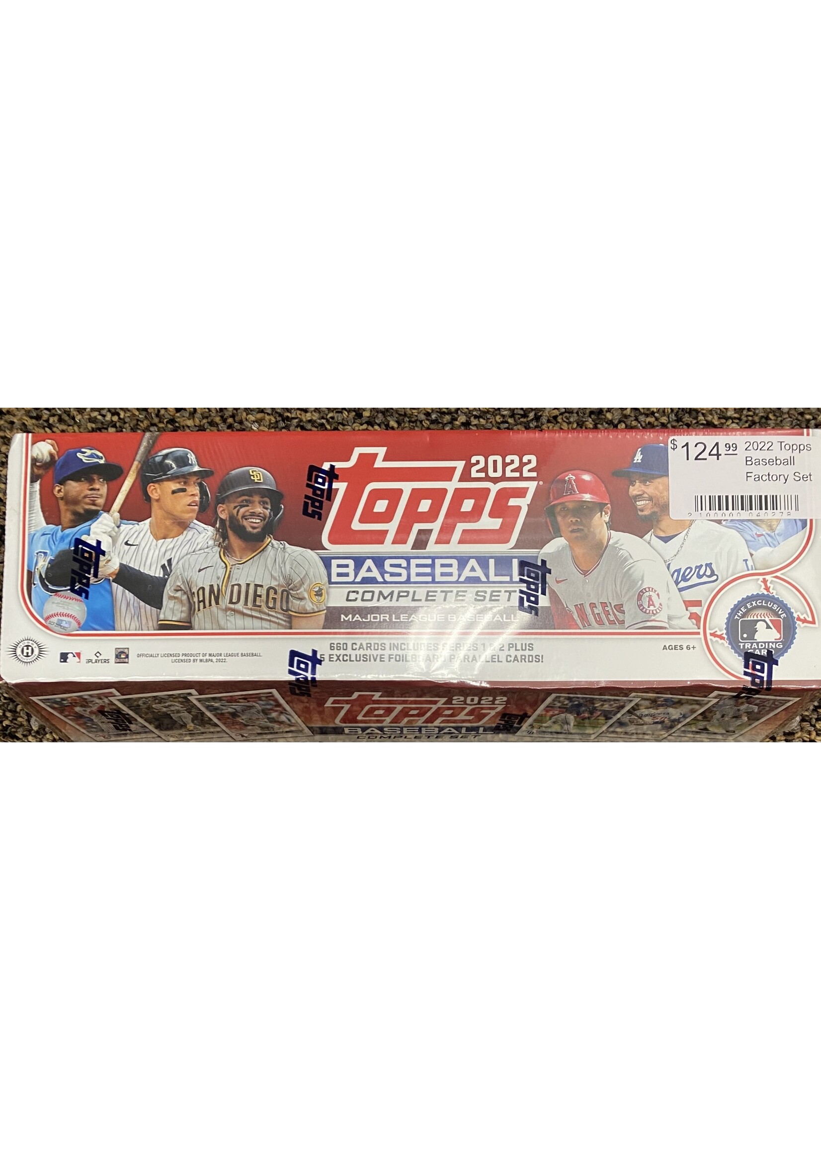 Cards 2022 Topps Baseball Factory Set