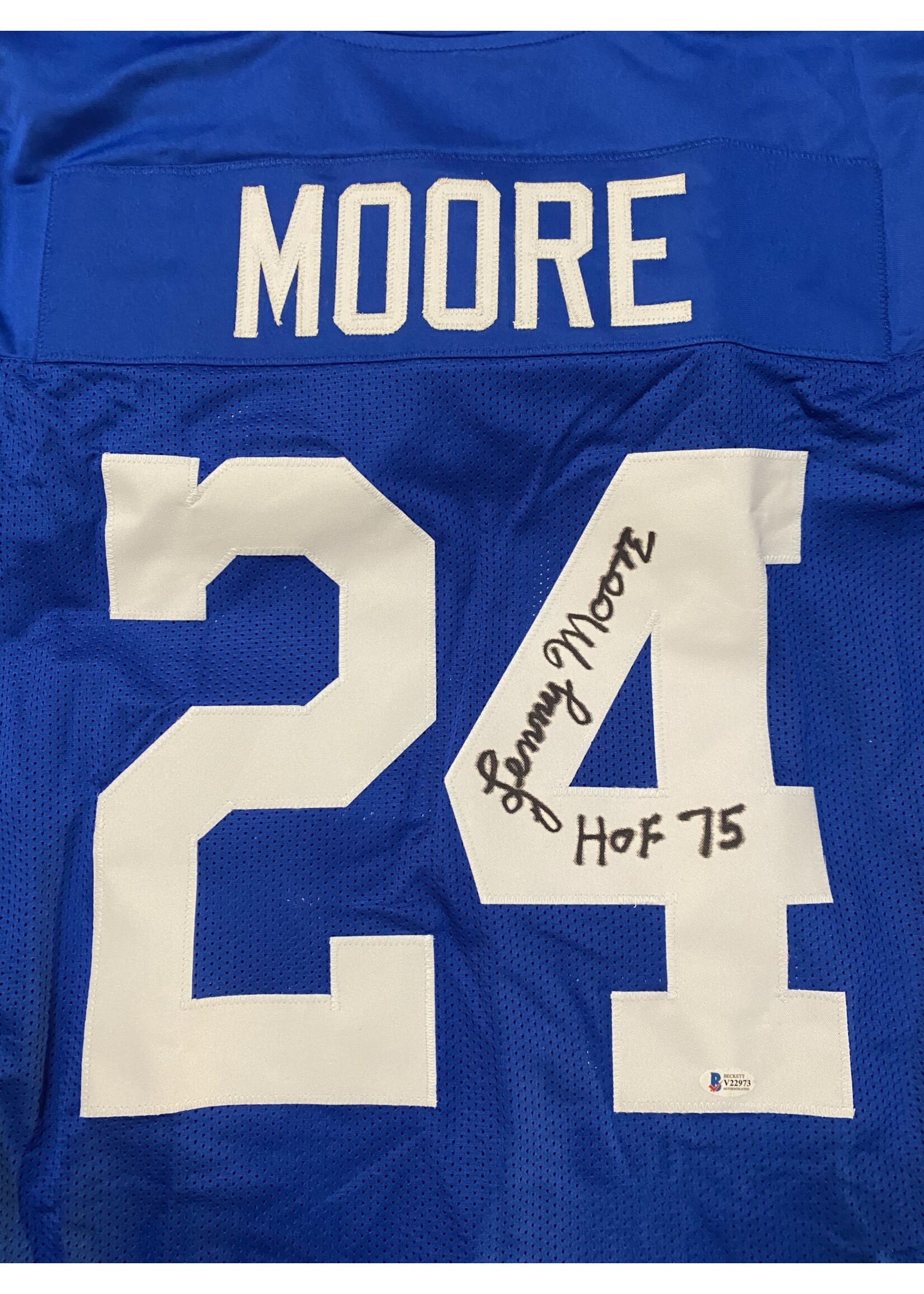 Jersey (F & UF) Lenny Moore Jersey