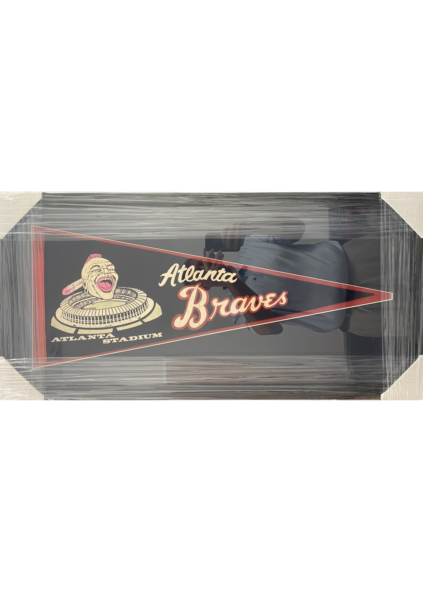 Pennant (F & UF) Braves AFC Stadium 1960s Pennant