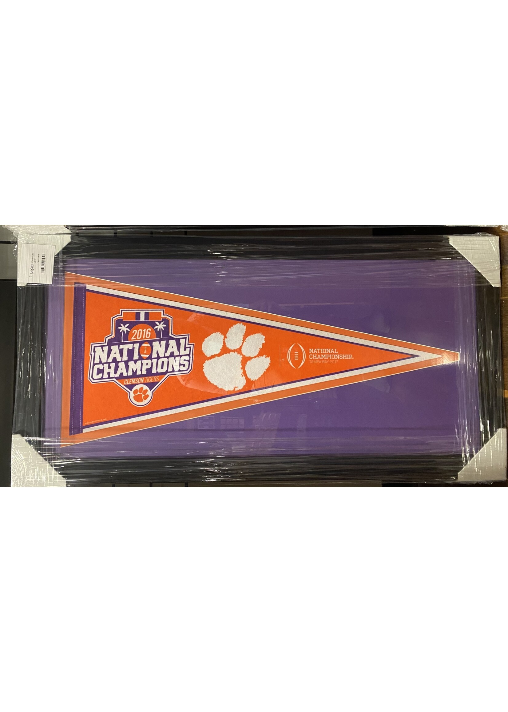 Pennant (F & UF) Clemson 2016 Pennant