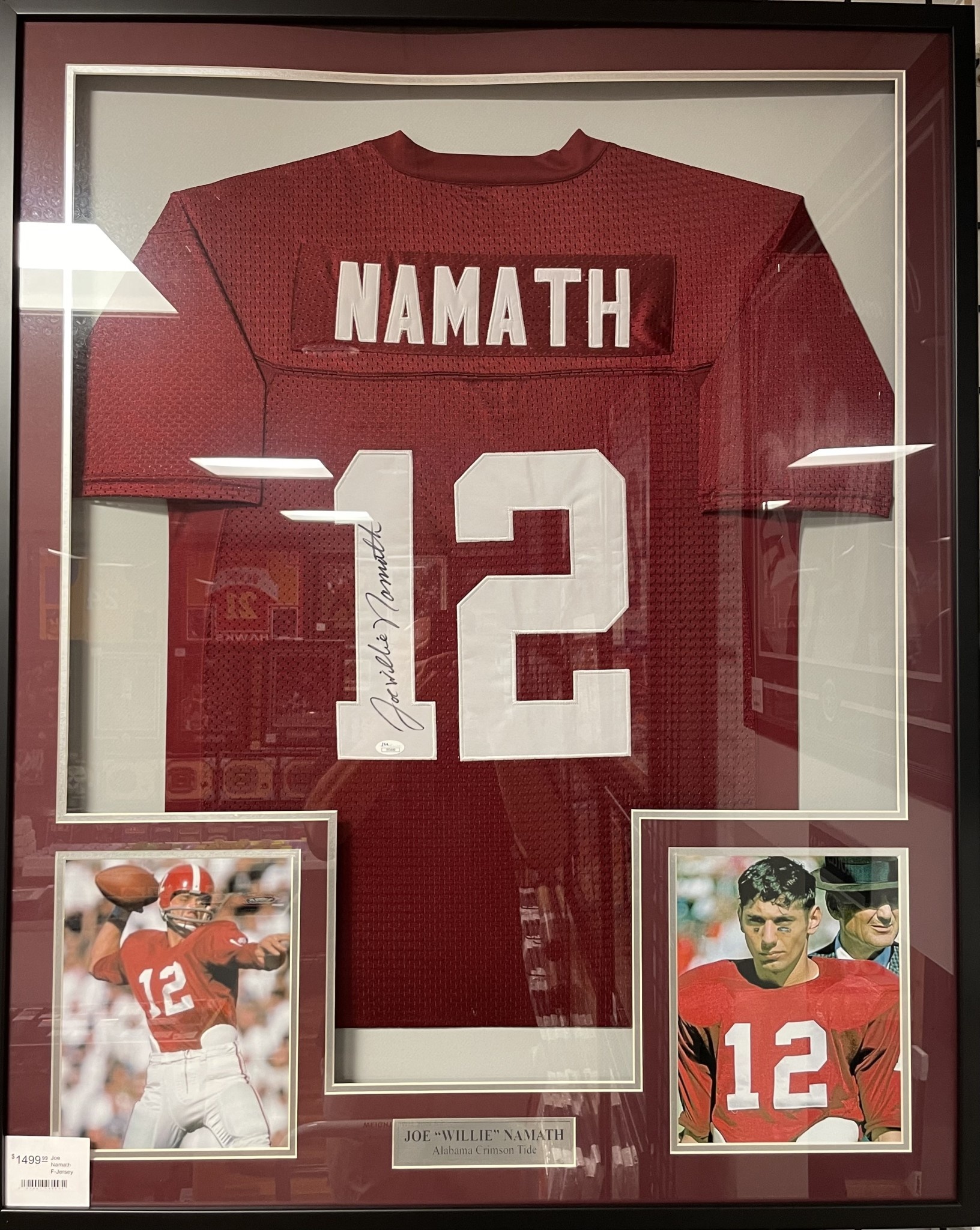 Joe Namath Jersey - Man Cave Memorabilia