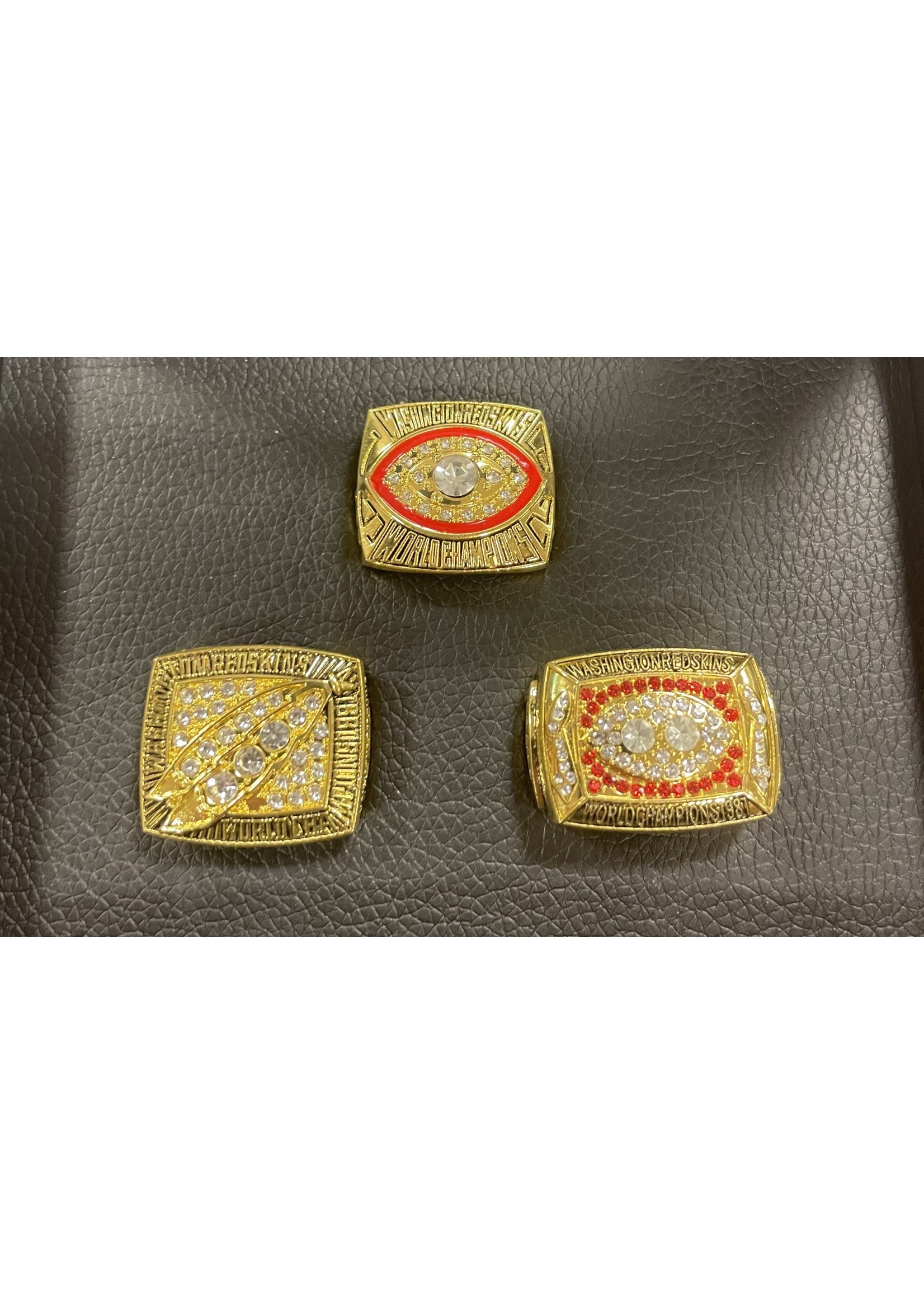 Rings Redskins 3 Ring Set