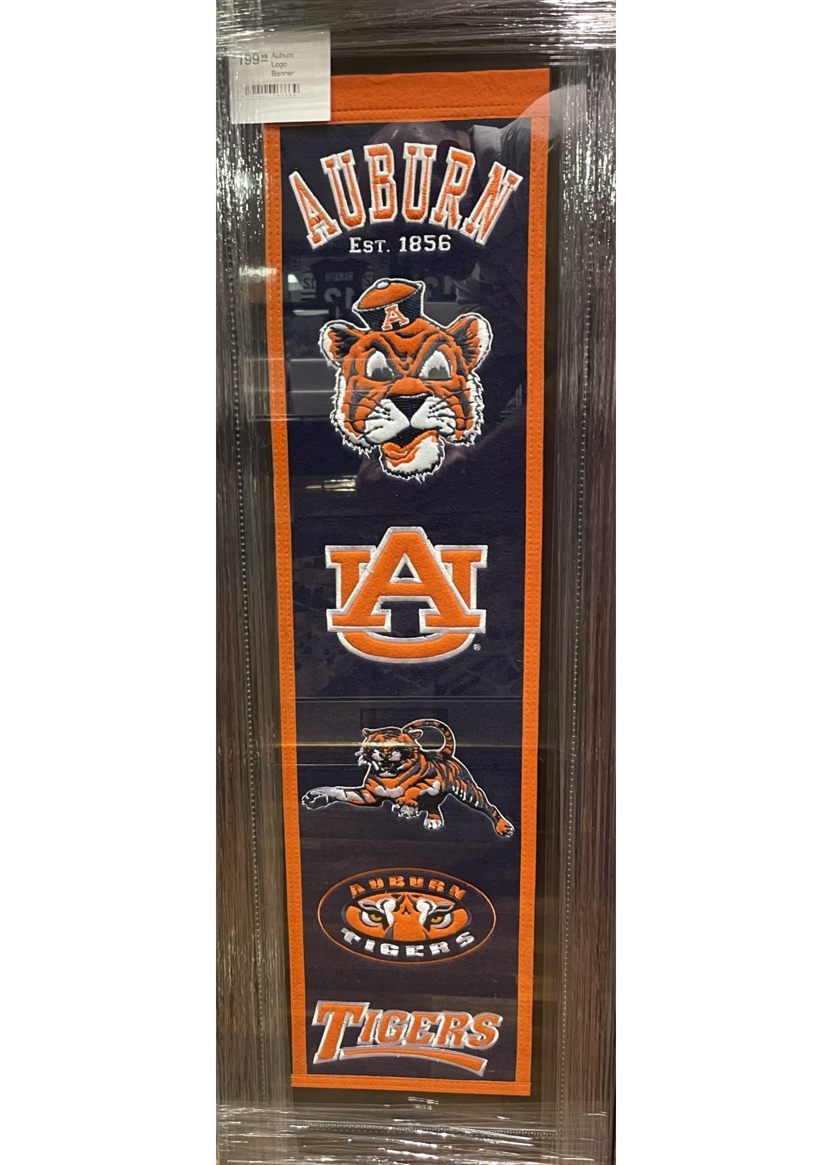 Pennant (F & UF) Auburn Logo Banner