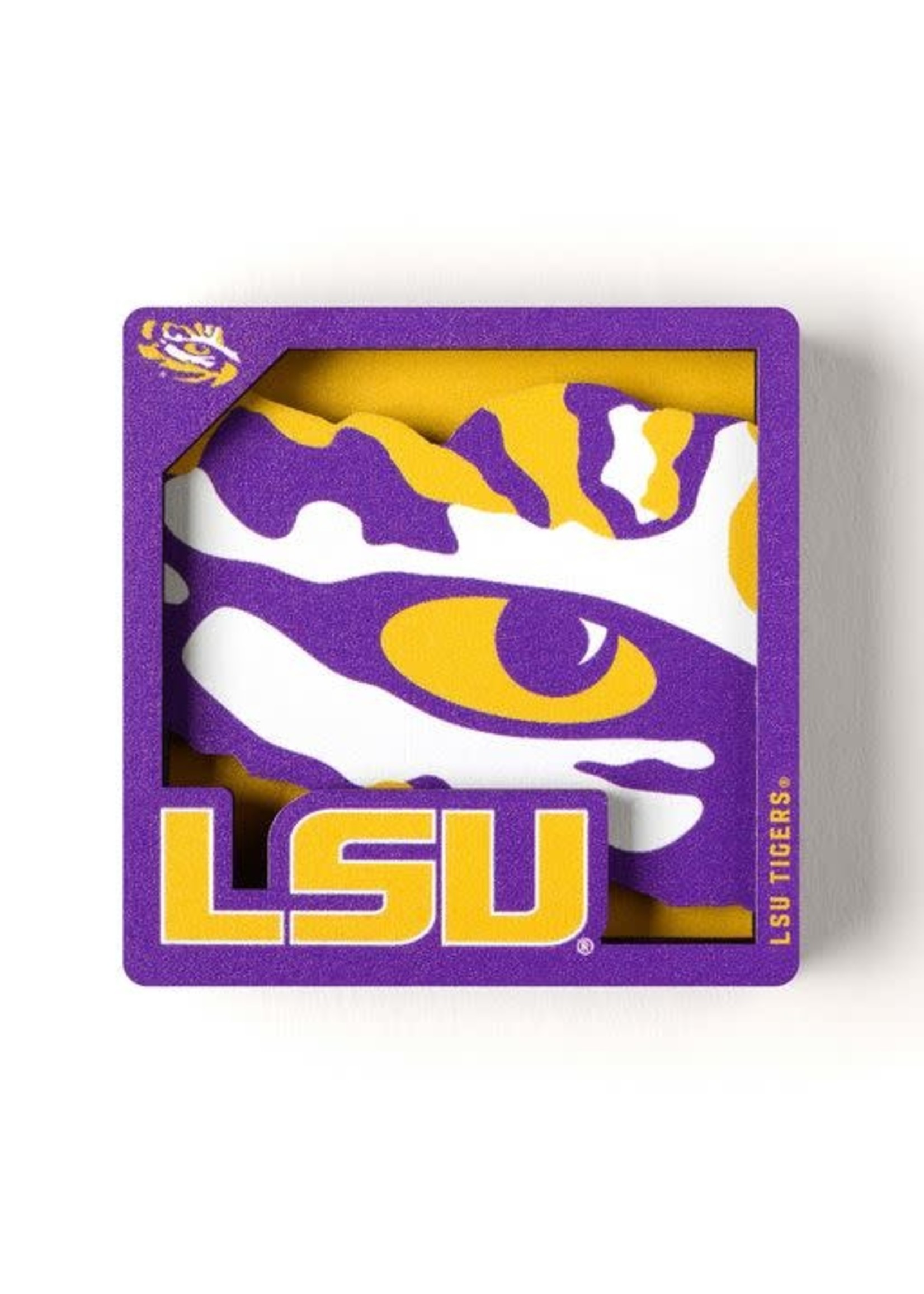 You The Fan LSU Logo Magnet