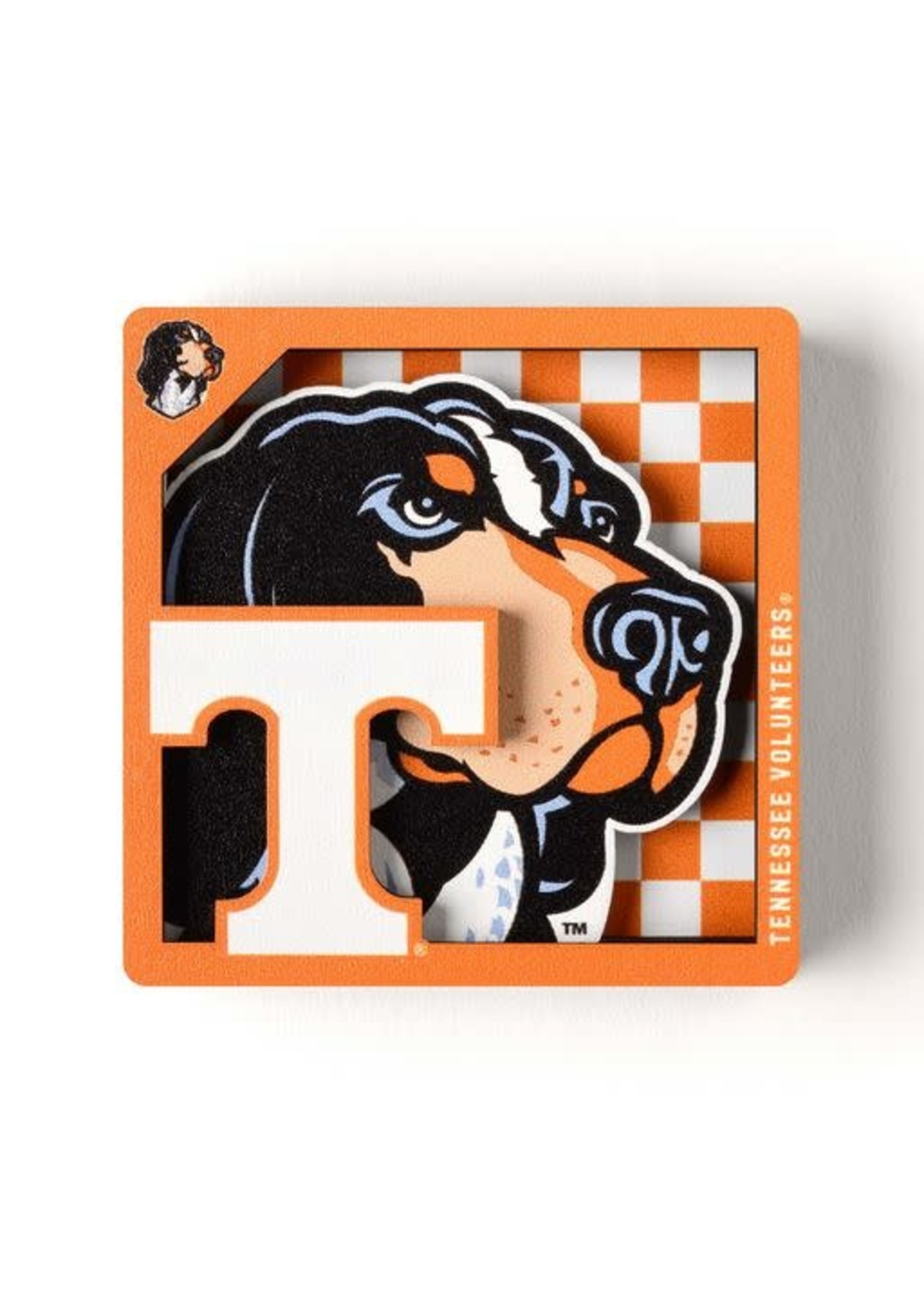 You The Fan Tennessee Logo Magnet