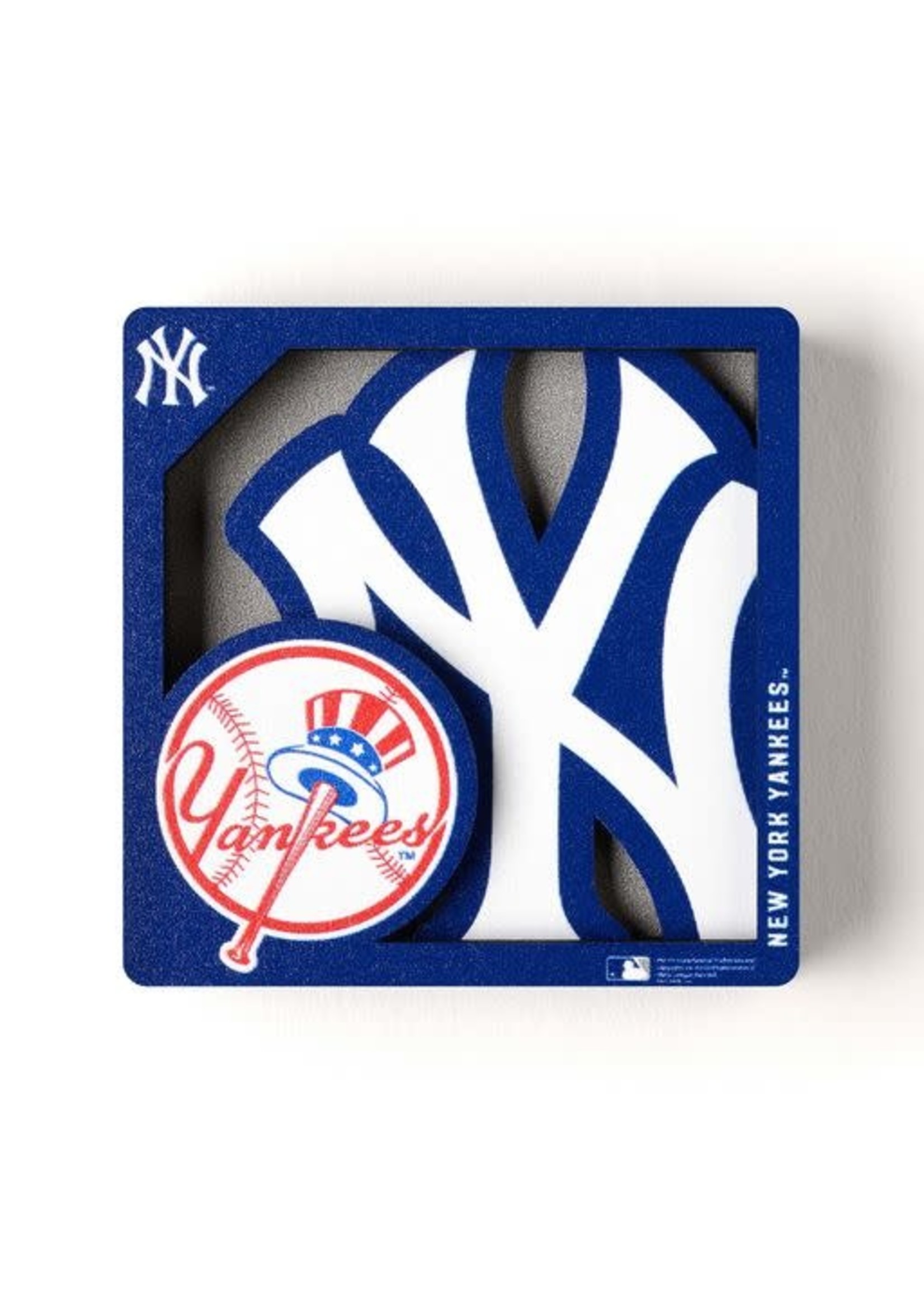 You The Fan Yankees Logo Magnet