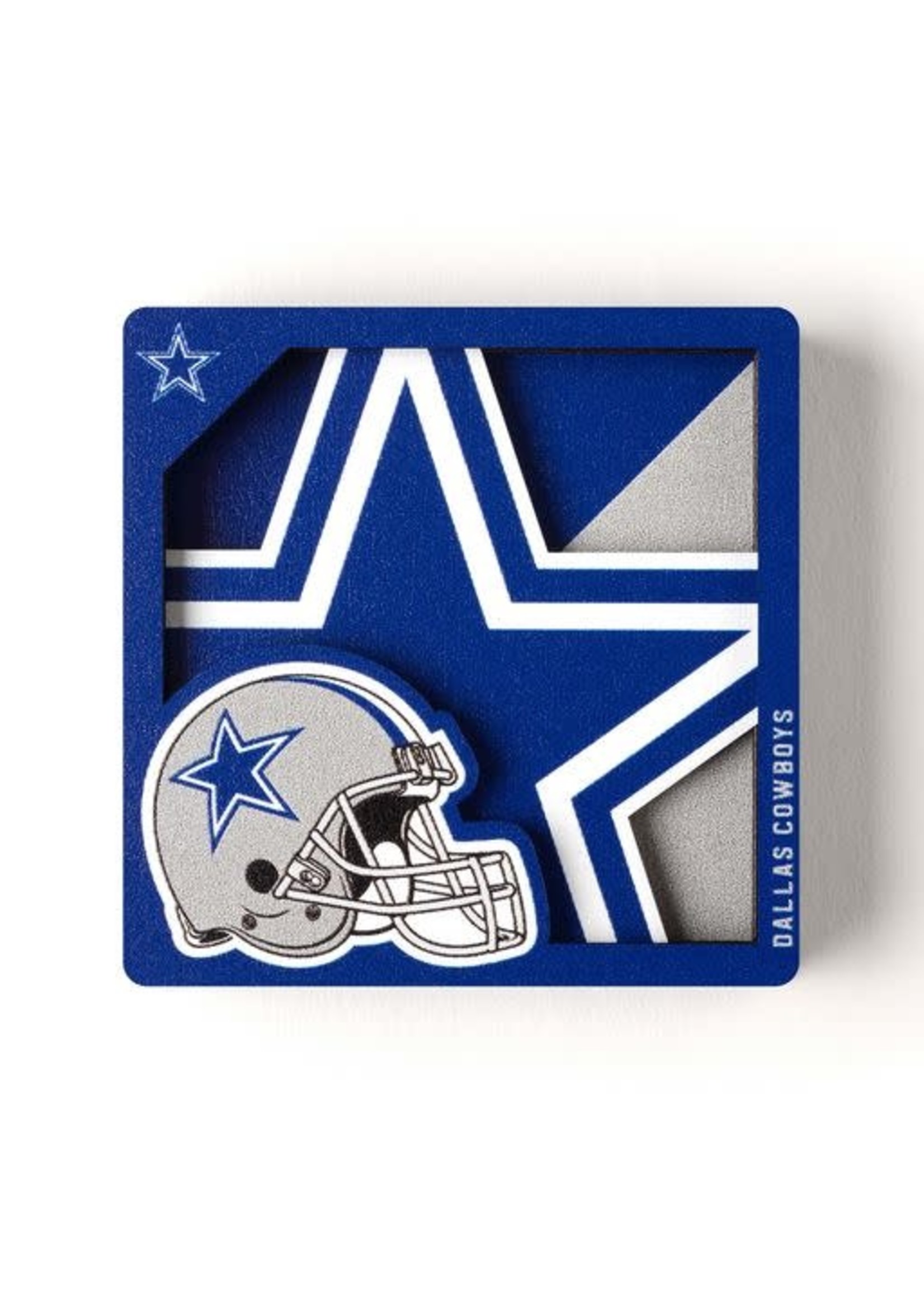You The Fan Cowboys Logo Magnet