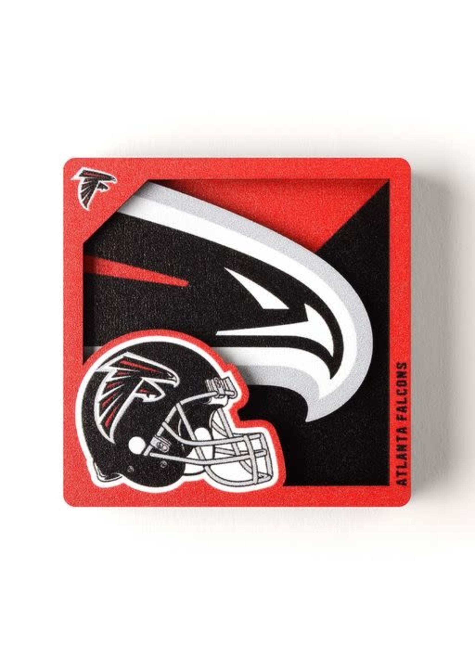 You The Fan Falcons Logo Magnet