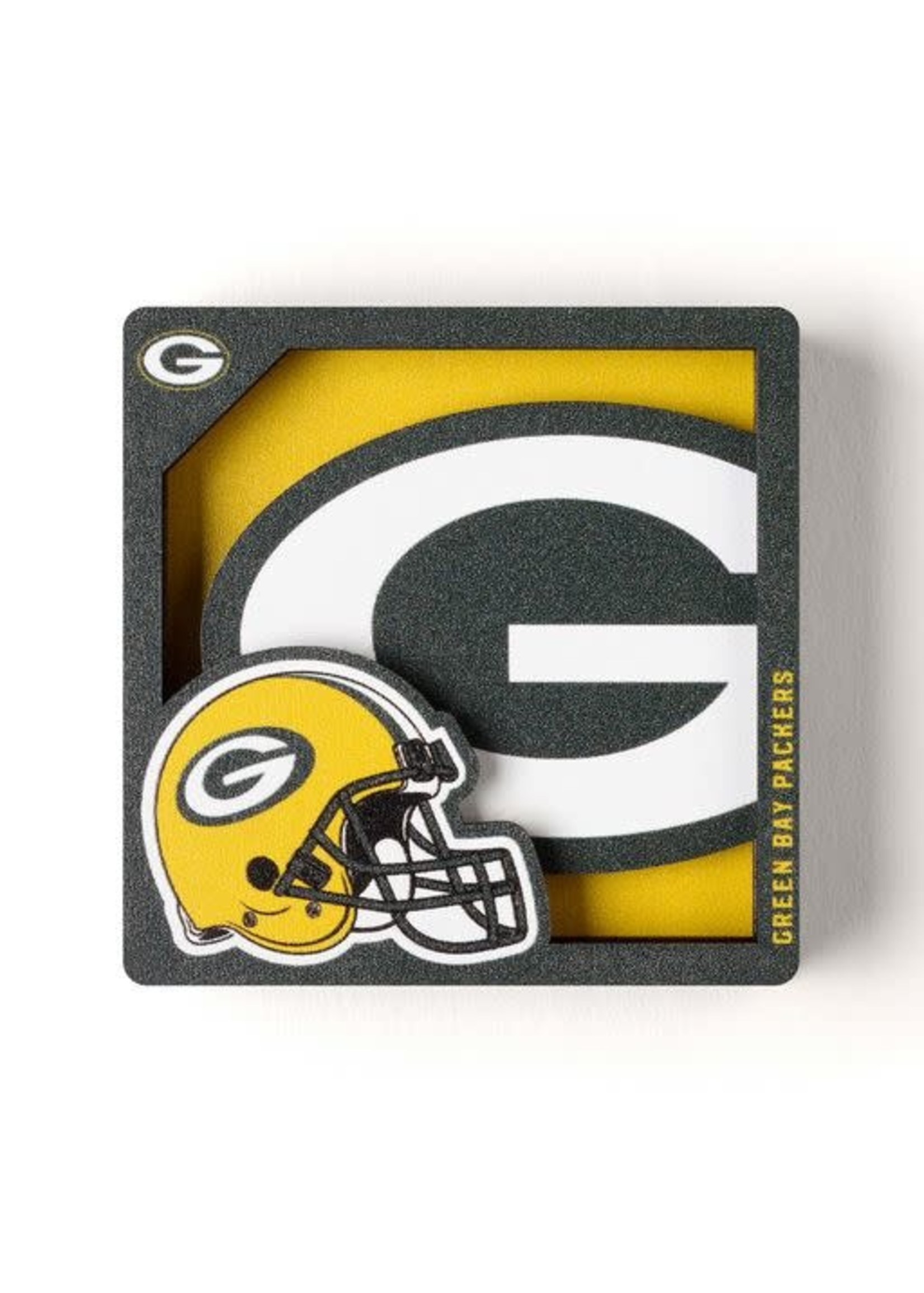 You The Fan Packers Logo Magnet