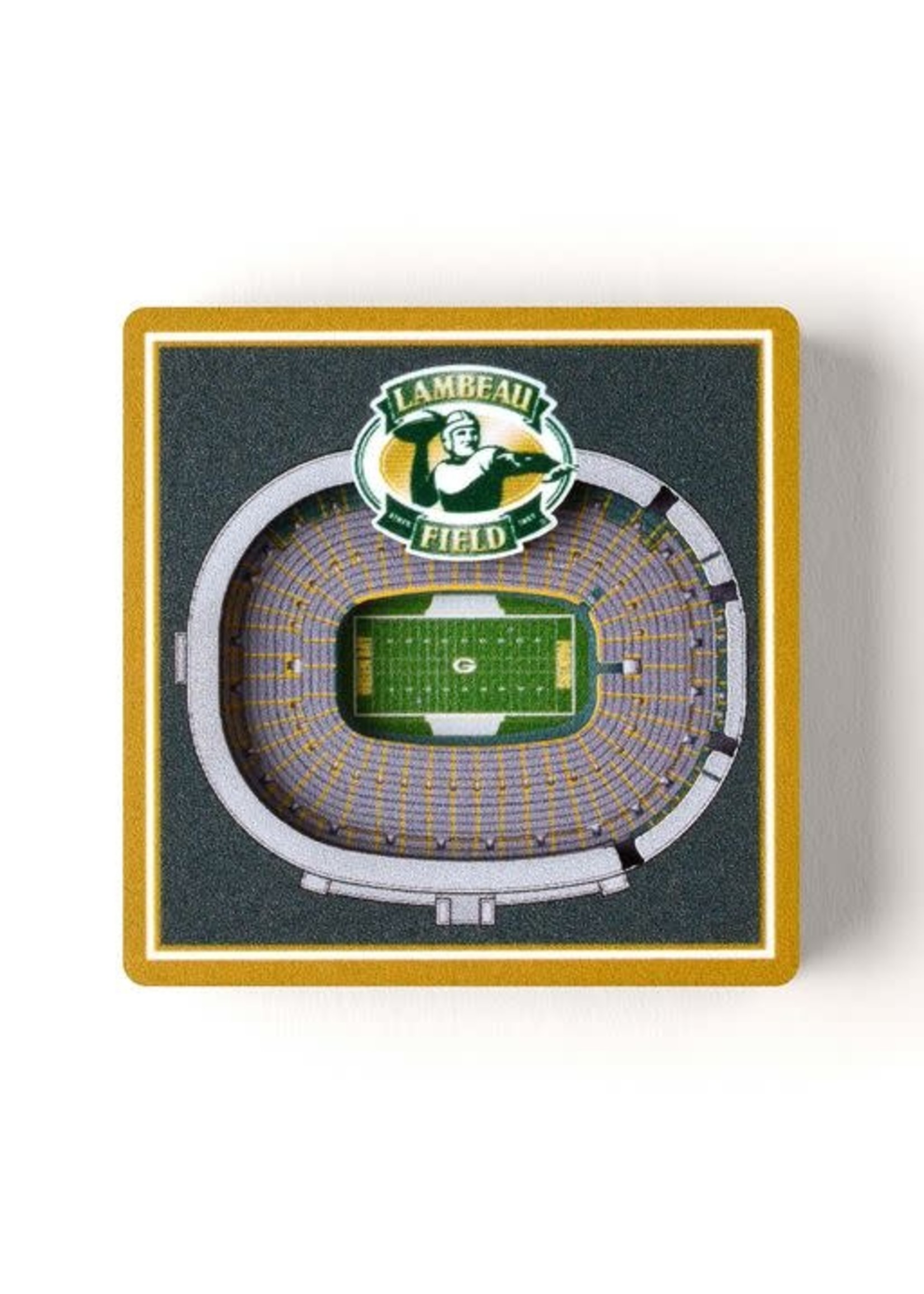 You The Fan Packers Stadium Magnet