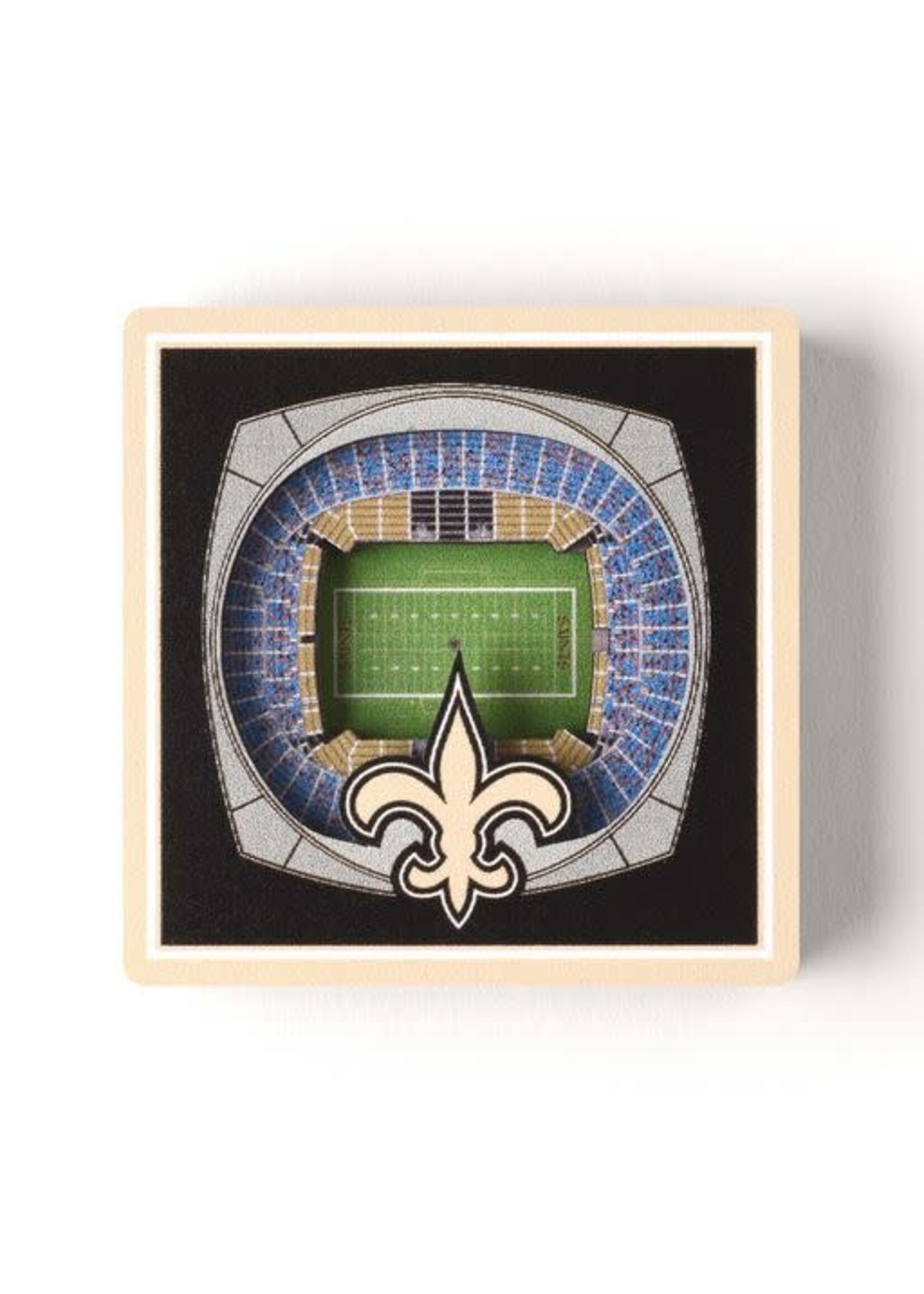 You The Fan Saints Stadium Magnet