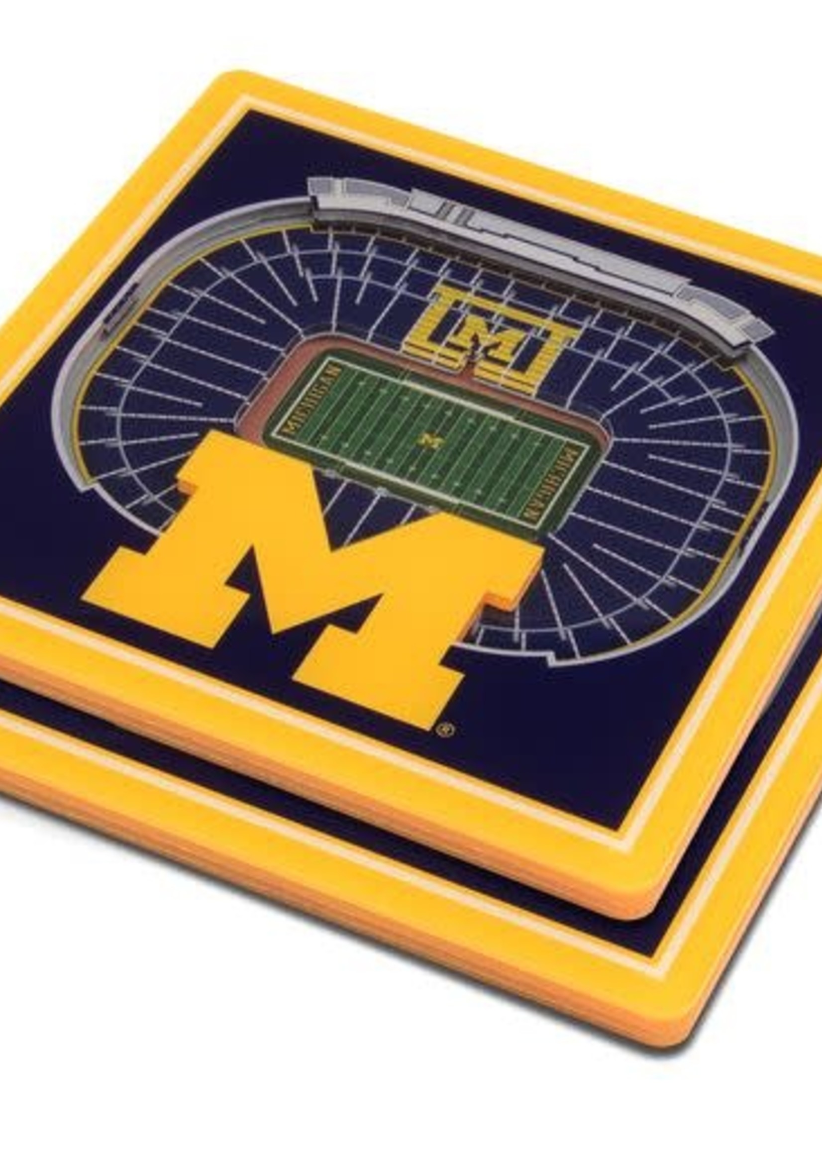 Michigan Stadium Coasters