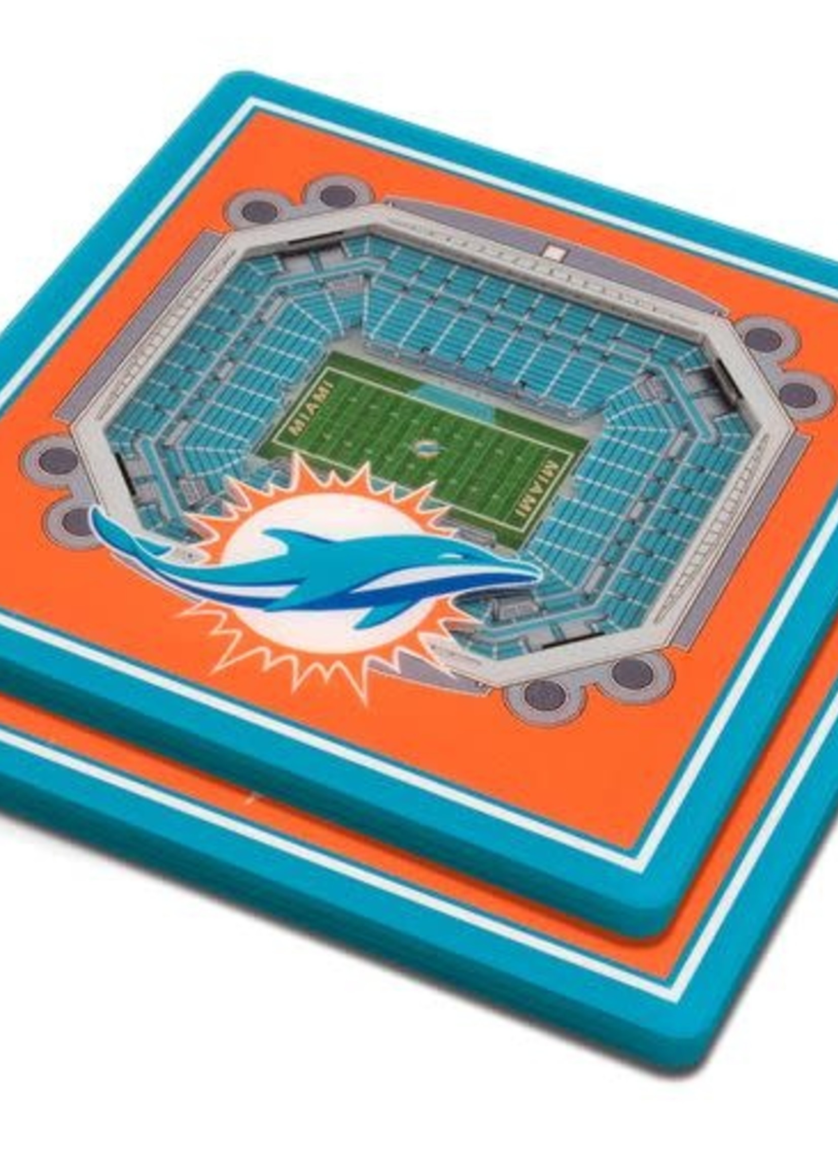 Dolphins Stadium Coasters