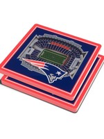 You The Fan Patriots Stadium Coasters
