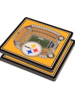You The Fan Steelers Stadium Coasters