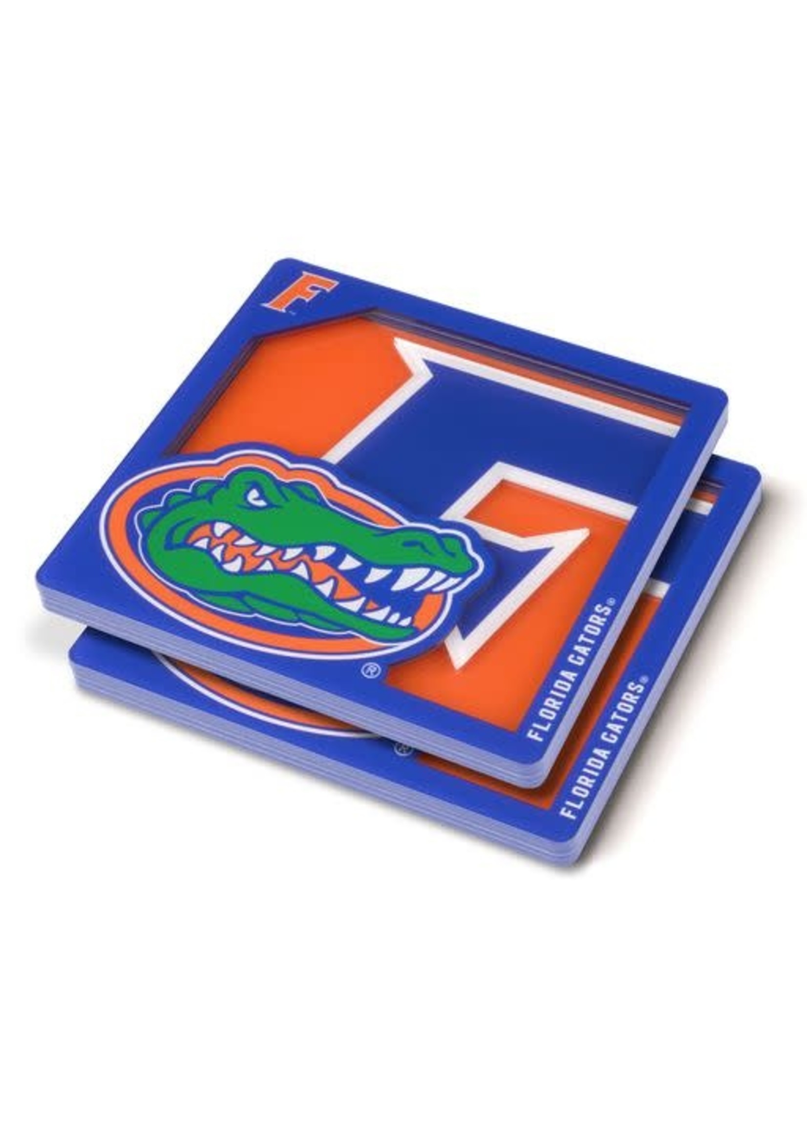 You The Fan Florida Logo Coasters