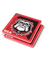 You The Fan Georgia Logo Coasters