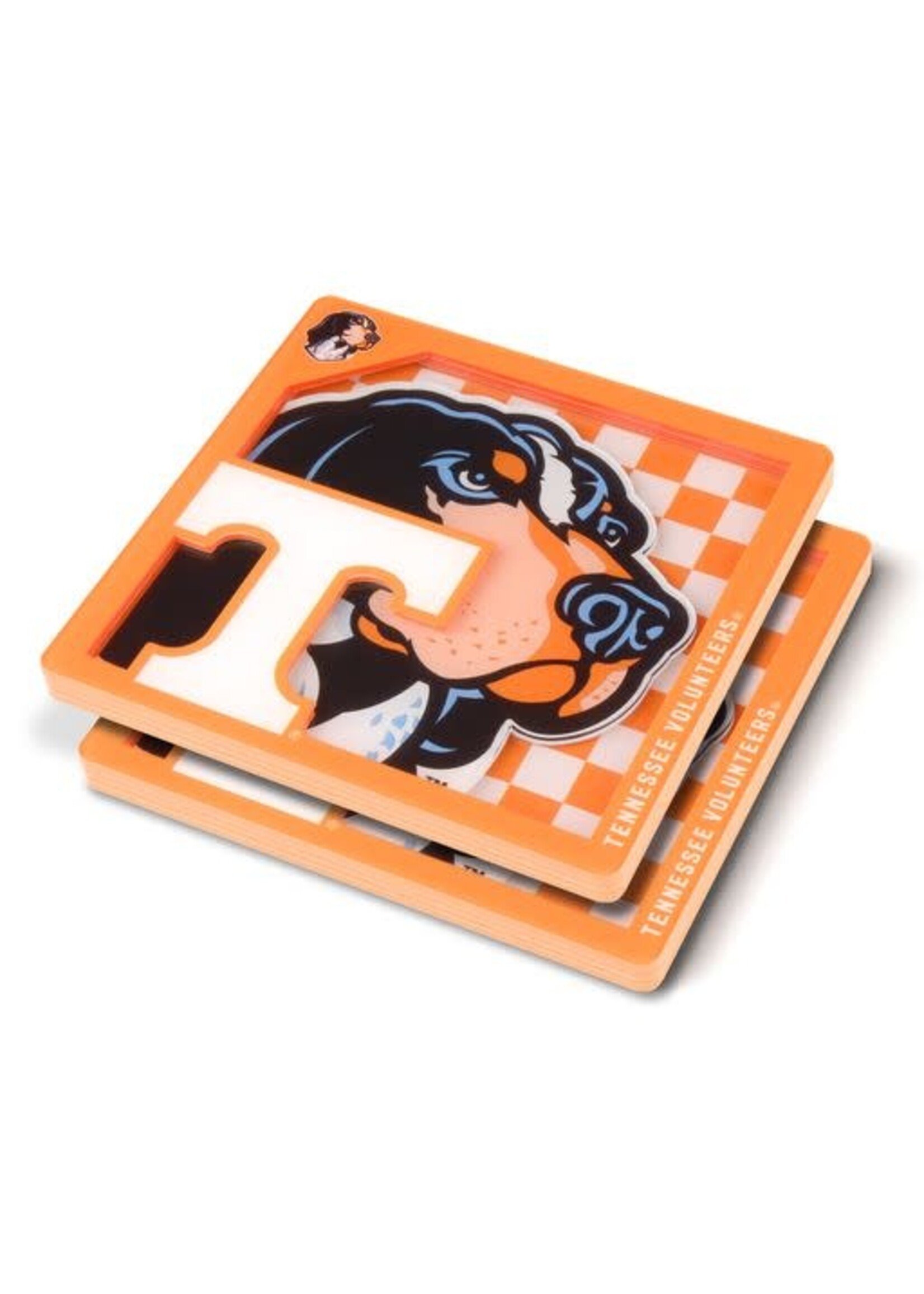 You The Fan Tennessee Logo Coasters