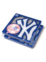 You The Fan Yankees Logo Coasters