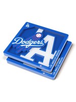 You The Fan Dodgers Logo Coasters