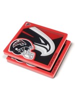 You The Fan Falcons Logo Coasters
