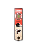 You The Fan Falcons 8x32 Wall Banner