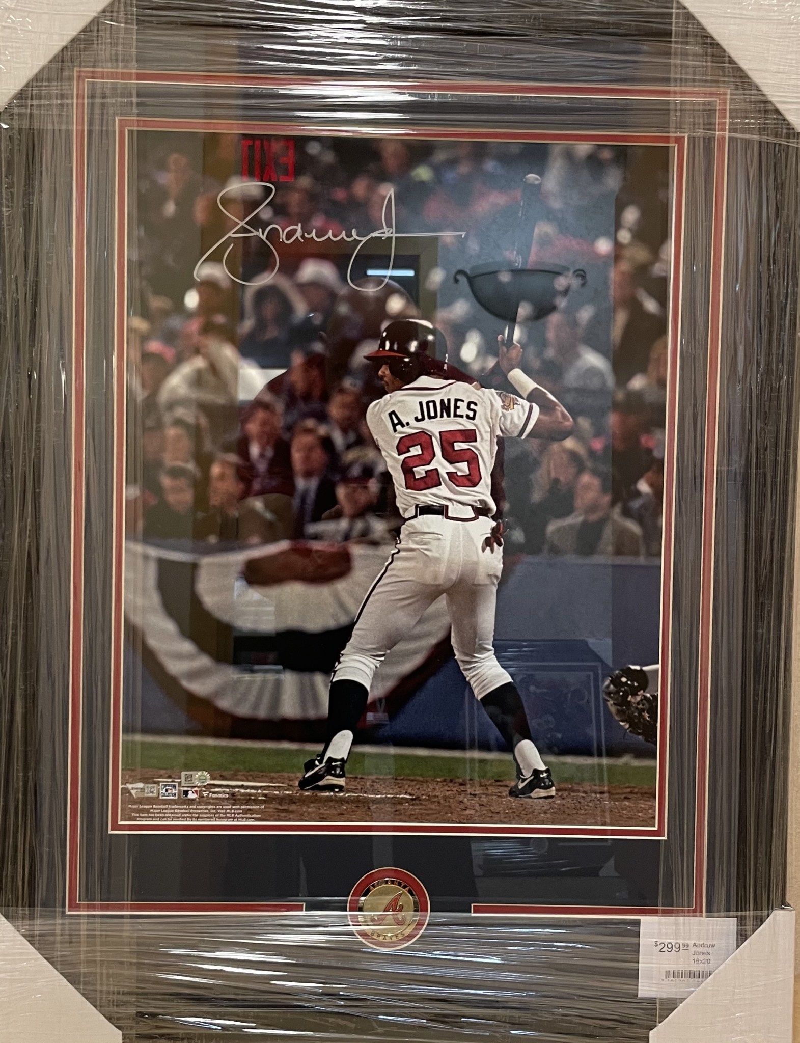 Andruw Jones Jersey A - Man Cave Memorabilia