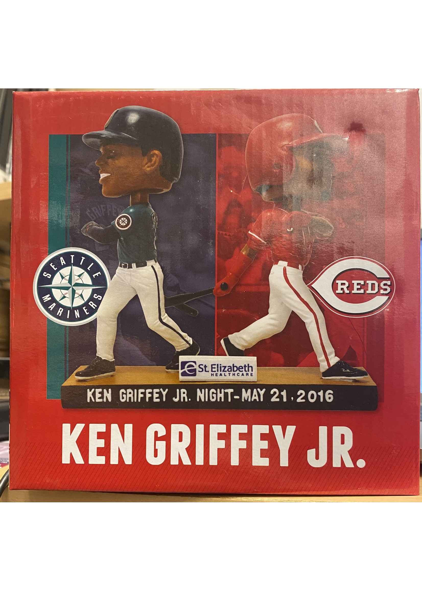 Ken Griffey Jr. Cincinnati Reds Legends of the Park Hall of Fame Bobblehead  Ltd Ed of 360