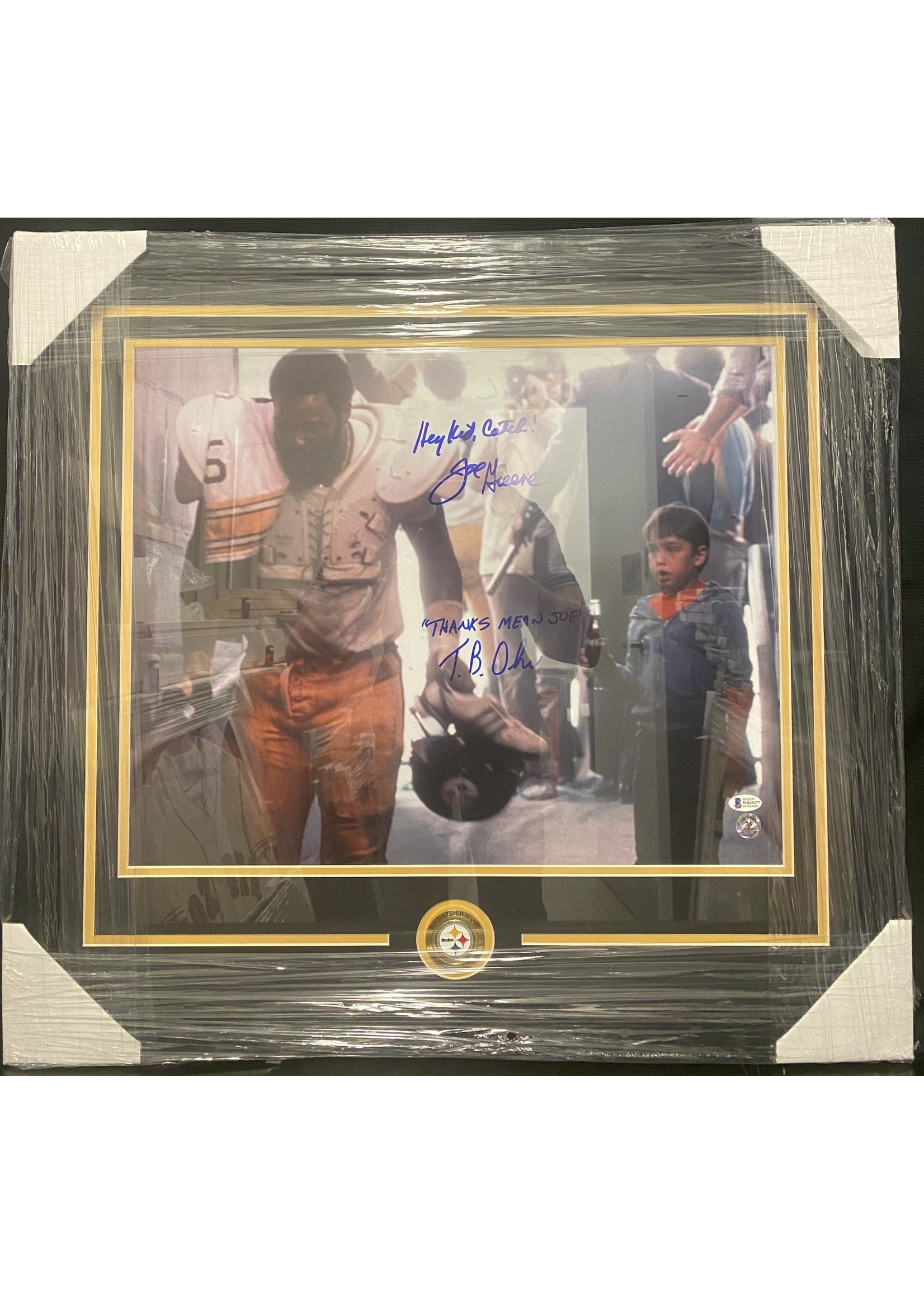 Picture Joe Greene Coke Commercial 16x20