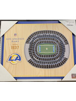 Rams 5 Layer Stadium Wall Art