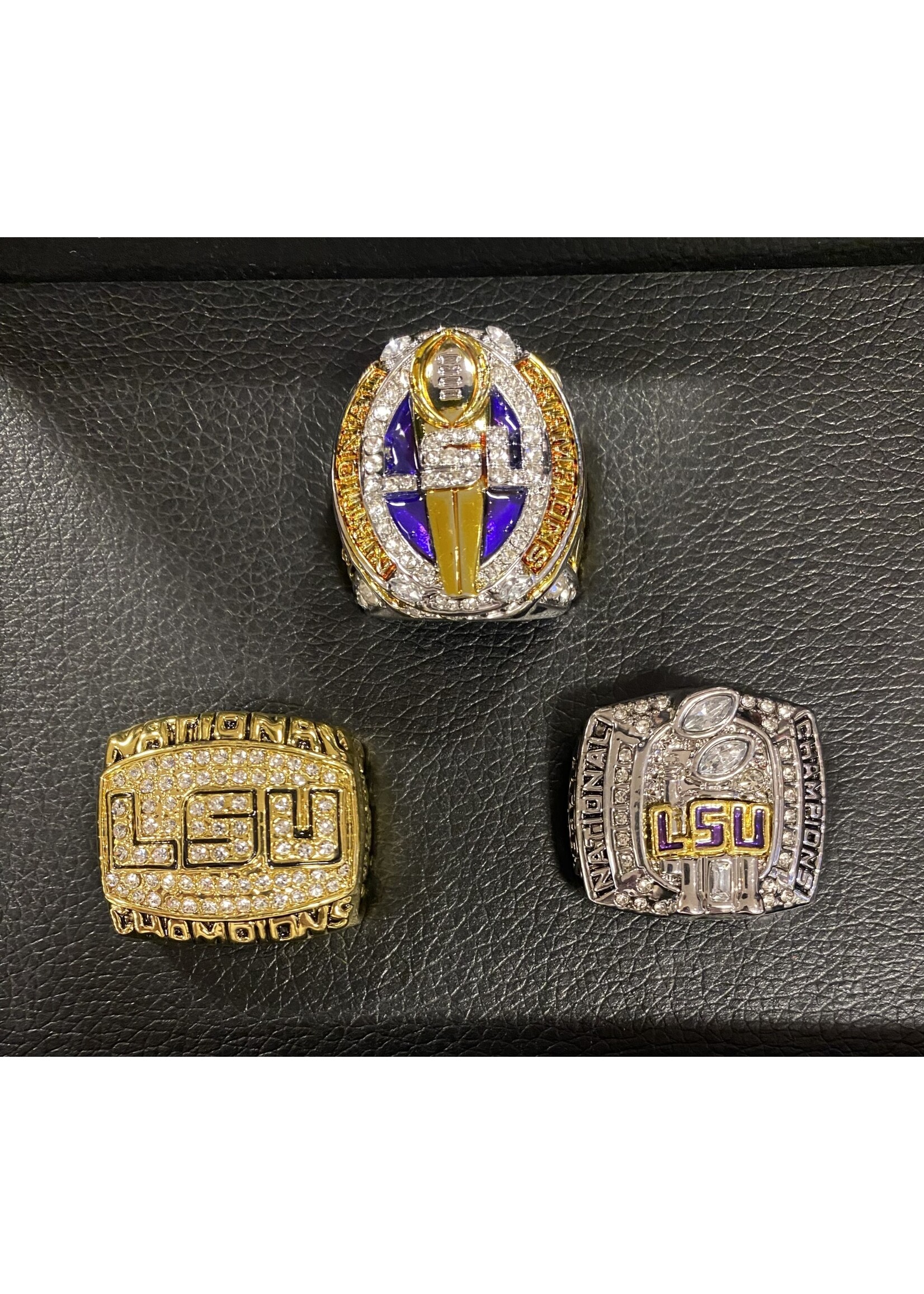 LSU 3 Ring Set