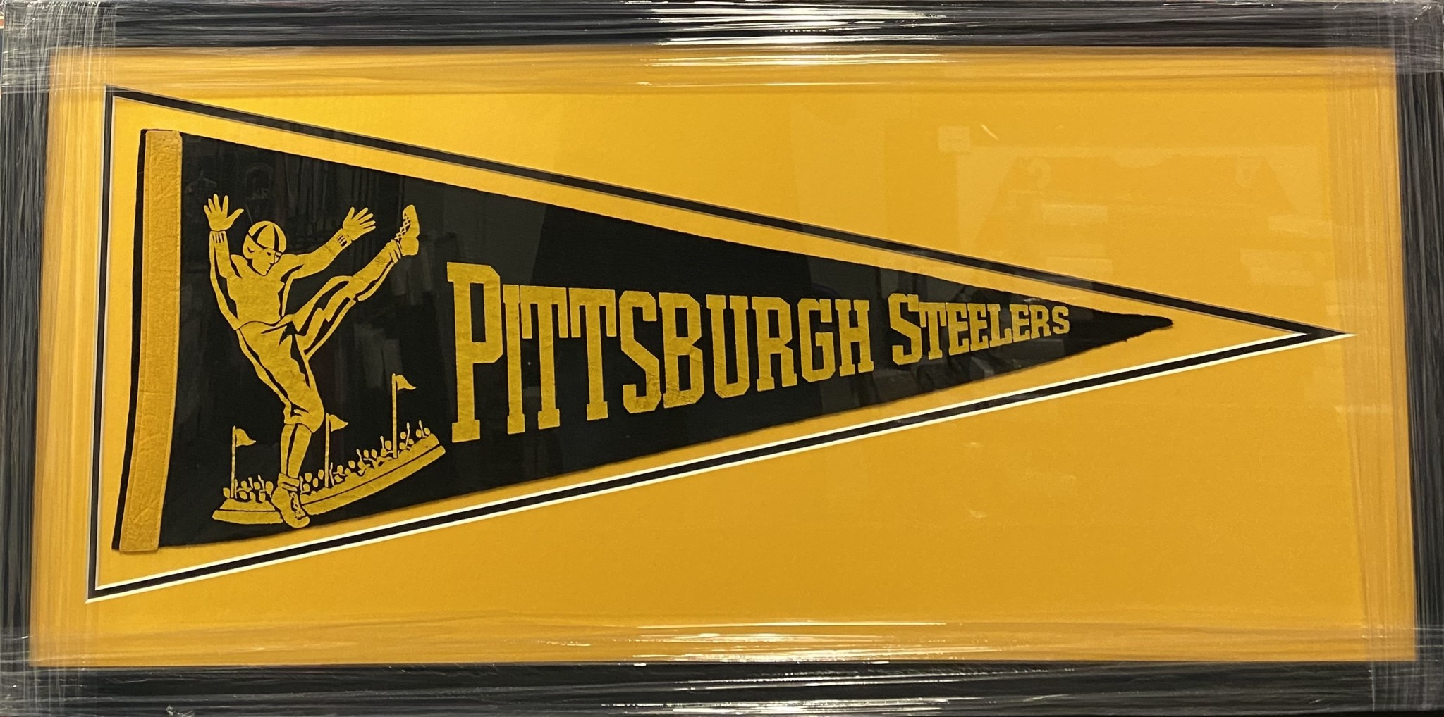 1940s Pittsburgh Steelers Pennant - Man Cave Memorabilia
