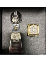 Rings Saints Championship Ring & Trophy