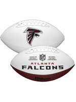 Atlanta Falcons White Panel Football
